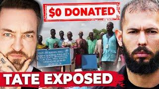 Andrew Tate's LYING TO HIS FANS About Charity Work