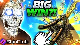 SKINCLUB SLAX CASE HITS $5,000 FADE KNIFE !? (Skinclub Promo Code 2025)