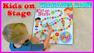 KIDS ON STAGE Charades Board Game Review