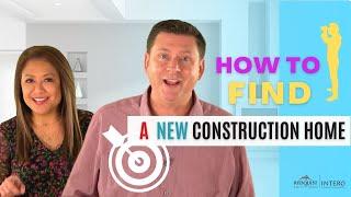 HOW TO FIND THE PERFECT NEW CONSTRUCTION HOME: Here's a step by step tutorial for Silicon Valley.