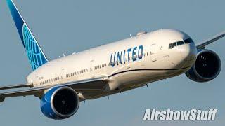 IMPRESSIVE United 777 Demo - EAA AirVenture Oshkosh 2022