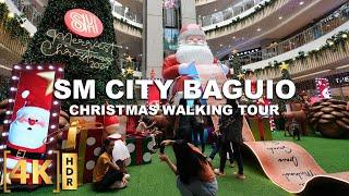 Walking Tour in SM City Baguio - The Highest and Coldest Mall in the Philippines! | Christmas Week