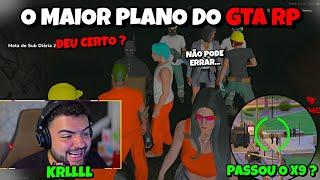 LUQUET4 CONSEGUIU EXECUTAR O PLANO PARA A FUGA DA PRISÃO ? ! PASSOU O X9 | GTA RP