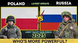 POLAND vs Russia military power comparison 2025 | Russia-Poland 2025?