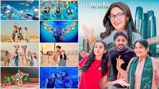 101 HOURS ABU DHABI SPECIAL VLOG  | Most Memorable Trip Of Sistrology ️