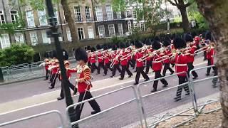 Massed Bands Of The Household Division March To Beating Retreat 2019