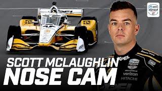 NOSE CAM! Ride onboard with Scott McLaughlin at Road America | Onboard Camera | INDYCAR