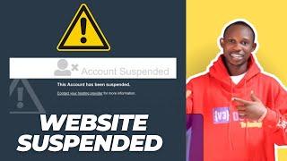 Why Web Hostings Keep Suspending your Website! - How to Unsuspend