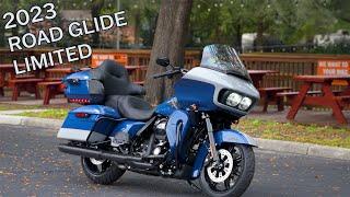 2023 Harley-Davidson Road Glide LIMITED in BRIGHT BILLIARD BLUE | Full Walkaround and Features