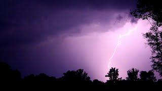 Heavy Thunderstorm Sounds | Relaxing Rain, Thunder & Lightning Ambience for Sleep | HD Nature Video