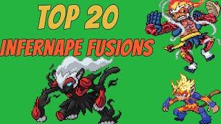 Top 20 Infernape Fusions - Pokemon Infinite Fusion Best + Cool Fusions