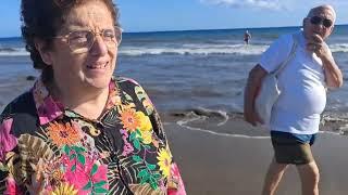 Playa de Mas Palomas (Gran Canaria, Canarie).