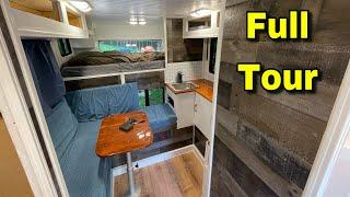 Full Tour! 70s Truck Camper Renovation