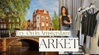 Amsterdam ARKET Store: Summer Style Try-On!