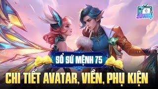 Liên Quân Full chi Tiết SỔ SỨ MỆNH 74 VIỀN AVATAR và mốt số skin hot sắp ra mắt