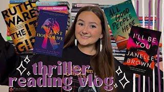 NEW RELEASE THRILLER READING VLOG 2022 | a new all time favorite, dark academia vibes & fall things