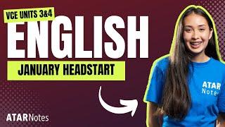 VCE English 3&4 Unit 3 2025 Head Start Lecture