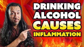 20 Ways That Drinking Alcohol CAUSES INFLAMMATION!!! - (Ep.227) #sober #sobercurious #sobriety