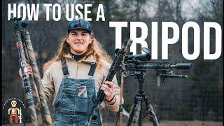 How to use a tripod