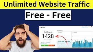 Unlimited website traffic | Free website traffic | unlimited traffic to your website