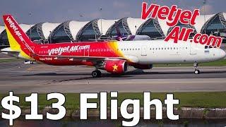 VIETJET AIR Flight Review! (Chiang Mai to Bangkok, Thailand)