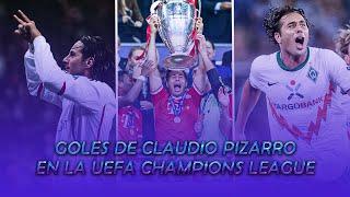 Goles de Claudio Pizarro - Champions League (2001 - 2015)