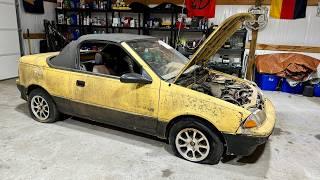 Can my $250 Geo Metro Be Resurrected? (Abandoned Car Challenge)