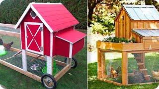 30 Great ideas to make a portable chicken coop in your backyard