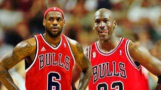 LeBron James Meets Michael Jordan In 1995–96