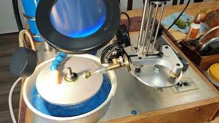 homemade lapidary gemstone  faceting machine