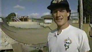 1990 - Sk8 TV - Mike McGill at his skatepark