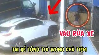 Đắng Lòng: Vào Rửa Xe, Tài Xế Tông T/ử V/ong Chủ Tiệm" Tính Chất Vlog