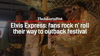 Elvis Express: fans rock n' roll their way to outback festival