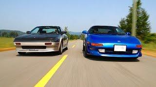 SW20 MR2 Turbo VS. AW11 MR2 | A Japanese Midship Showdown!