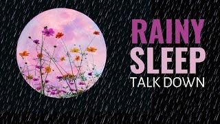 Deeply Relaxing Guided Sleep Meditation With Rain and Thunder Sounds (Female Voice Sleep Meditation)