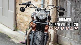 Triumph Bonneville T120 Custom BOBBER by BAAK Motocyclettes