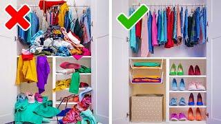 22 IDEE GENIALI PER METTERE ORDINE | Le Migliori Idee fai-da-te per Trasformare La Tua Casa