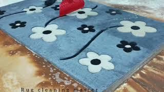 continue  scrapping flower carpet cleaning completion#asmr #satisfying #fastforward