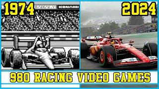 RACING video games evolution [1974 - 2024]