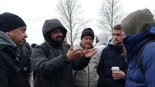 Mansur Dismissed Showing Off Atheist! Mamsur Speakers Corner Sam Dawah