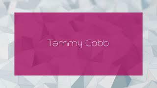 Tammy Cobb - appearance
