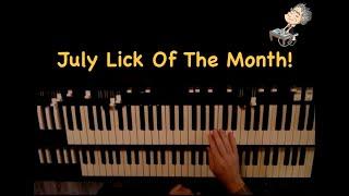 Mike Little shows you a RIPPIN' Blues Rock keyboard lick in G!