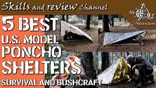  5 BEST US model PONCHO shelters | 5 MEJORES refugios con el US model PONCHO ️