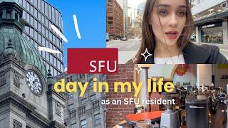 A Day in My Life as an SFU Resident in North Towers Majoring in Contemporary Arts (Vlog by Yuliia)