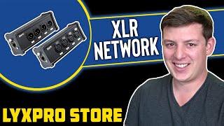 4 Channel XLR 3 Pin Multi Network Cable Breakout from LyxPro | Hacking Hollywood