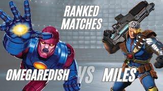 MvC2: Omegaredish vs Miles - Sentinel vs Cable [PC/Steam/Ranked]