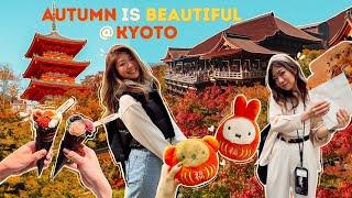 Kyoto in Autumn is Beautiful! | ️ Fushimi Inari, Speakeasy Ramen , Flower Ice Cream & more!