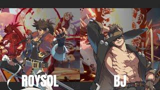 Guilty Gear Strive Roysol Sol VS BJ Johnny High Level Gameplay