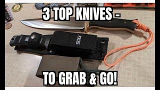 Open Tag Response To @Randy's WSG - 3 Top Knives On The Go!