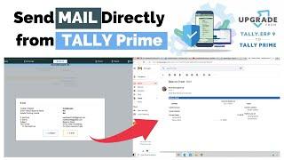 How to send Mail in Tally Prime | Tally में mail कैसे भेजें |